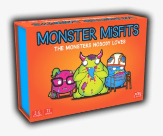 Monster Misfits - Card Game Monster Misfits, HD Png Download, Free Download