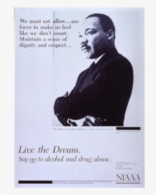 Live The Dream - Poster For Substance Abuse, HD Png Download, Free Download