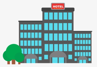 Building, Hotel, Accommodation, City, Modern, Urban - Logo Bangunan Hotel, HD Png Download, Free Download