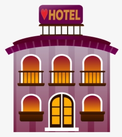 Hotel , Png Download - Clipart Icons Building, Transparent Png, Free Download