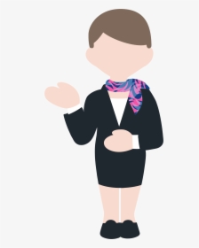 Stewardess Icon Png, Transparent Png, Free Download