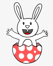 Bunny Easter Egg Broken Png Picture - Portable Network Graphics, Transparent Png, Free Download