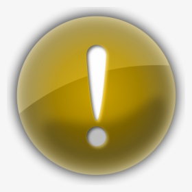 Alert Clipart Png File Tag List, Alert Clip Arts Svg - Icono Advertencia Amarillo Circulo, Transparent Png, Free Download