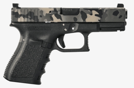 Glock 17 Camouflage Slide, HD Png Download, Free Download
