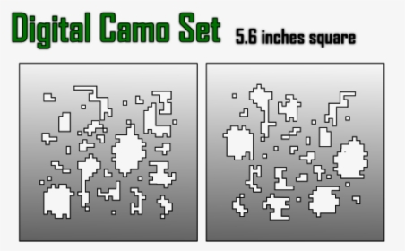 Hex Camo Pattern Stencil, HD Png Download, Free Download
