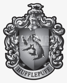 Hufflepuff Crest Painting Png Source - Harry Potter Hufflepuff, Transparent Png, Free Download