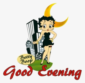 Good Boop Dvd Bimbo Evening Betty Cartoon Clipart - Clip Art Good Evening, HD Png Download, Free Download