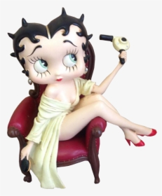 Betty Boop On Chair Transparent Png Image - Png Betty Boop With No Background, Png Download, Free Download