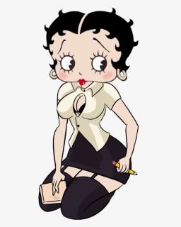 Transparent Happy Secretary Clipart - Classic Betty Boop Cartoon, HD Png Download, Free Download
