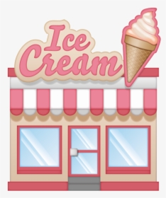 Emoji Ice Cream Shop, HD Png Download, Free Download