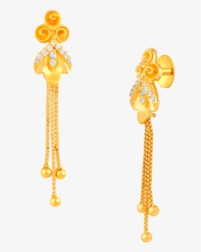 New Model Gold Earrings, HD Png Download, Free Download