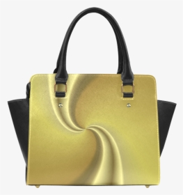 Gold Swirls Classic Shoulder Handbag - Handbag, HD Png Download, Free Download