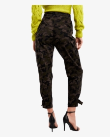 Riley Camo Pant In Colour Burnt Olive - High Heels, HD Png Download, Free Download