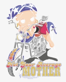 Betty Boop Not Your Average Mother Juniors Tank Sons - Cartoon, HD Png Download, Free Download