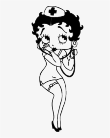 Betty Boop Nurse Clipart, HD Png Download, Free Download