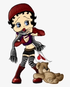 Broken Heart Betty Boop, Cleaning Hacks, Art Work, - Betty Boop Work, HD Png Download, Free Download