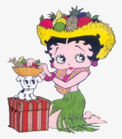 Betty Boop For February - Betty Boop Fruit Hat, HD Png Download, Free Download