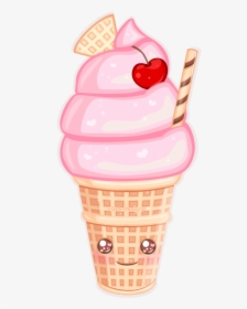 Chibi Ice Cream Png, Transparent Png, Free Download