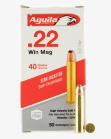 Aguila Ammo .22 Win Mag, HD Png Download, Free Download