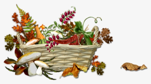 Autumn, Harvest, Season, Ripe, Nature, Basket - Bouquet, HD Png Download, Free Download