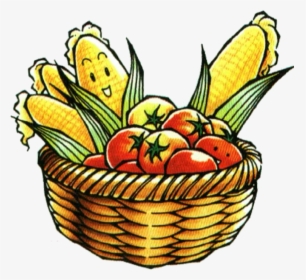 Vegetables Clipart Harvest - Crops Clipart, HD Png Download, Free Download