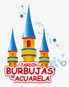 Jardin Burbujas De Acuarela , Png Download - Jardin Burbujas De Acuarela, Transparent Png, Free Download