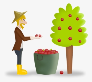 Reward, Reaping, Harvest, Happy, Happiness, Planting - Cartoon, HD Png Download, Free Download