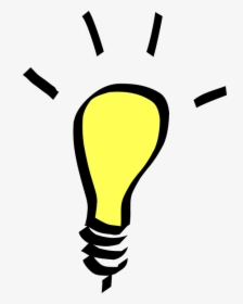 Light, Bulb, Yellow, Idea, Electricity, Epiphany, Think - Lightbulb Clipart Png, Transparent Png, Free Download