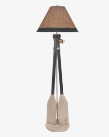 Cottage Navy 2-paddles Rope Floor Lamp - Paddle, HD Png Download, Free Download