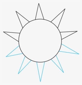 How To Draw Sun - Circle, HD Png Download, Free Download