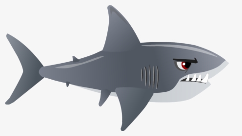 Download Shark Png Clipart - Transparent Background Shark Cartoon, Png Download, Free Download