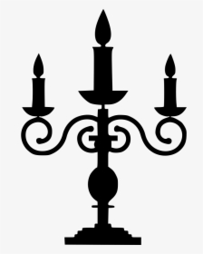 Candlestick Holder Lamp Holiday Symbol Luxury Celebration - Candelabra Clipart, HD Png Download, Free Download
