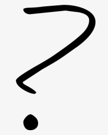 Tumblr Question Mark Png - Handwritten Question Mark Png, Transparent Png, Free Download