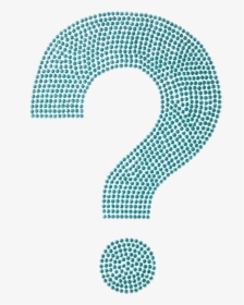 Question Mark Turquoise - Aqua Question Marks Png, Transparent Png, Free Download