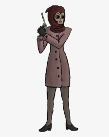 Female Spy By Apekatt12 - Cartoon, HD Png Download, Free Download