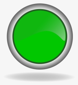 Green, Green Button, Button, Web, Internet, 3d, Glossy - Botão Verde Png, Transparent Png, Free Download