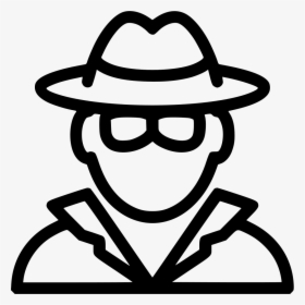 Spy - Secret Service Agent Drawing, HD Png Download, Free Download