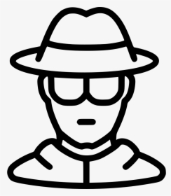 Spy Glasses Hat Human Avatar - Bachelor Icon Svg, HD Png Download, Free Download