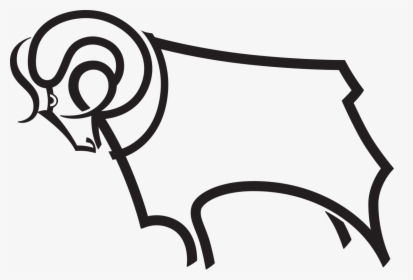 Derby County Fc - Derby County Logo Png, Transparent Png, Free Download
