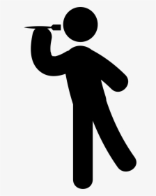 Man Throwing A Dart - Man Throwing Dart Png, Transparent Png, Free Download