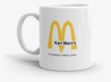 Karl Marx You Deserve A Break Today Mug - Mugs And Coasters Mockup, HD Png Download, Free Download