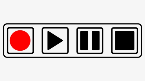 Transparent Pause Button Png - Play Stop Pause Png, Png Download, Free Download