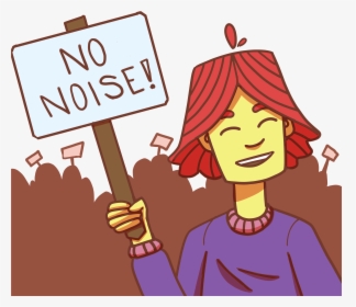 Too Noisy Clipart - Cartoon, HD Png Download, Free Download