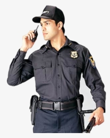 Navy Blue Security Uniform, HD Png Download, Free Download