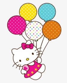 Hello Kitty Clipart Ideas On Transparent Png - Birthday Hello Kitty Png, Png Download, Free Download
