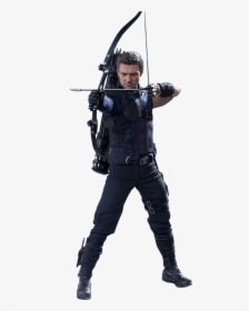 Marvel Captain America - Hawkeye Hot Toys Png, Transparent Png, Free Download