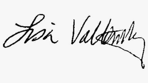 Lisa Valtenbergs Signature - Calligraphy, HD Png Download, Free Download