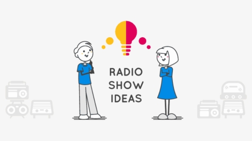 Radio Show Ideas"  			 Title="8 Radio Show Ideas With - Cartoon, HD Png Download, Free Download