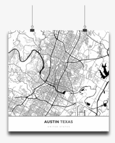 Simple Map Of Austin, HD Png Download, Free Download
