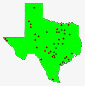 Victoria Shooting Sports - Texas Map Vector Art, HD Png Download, Free Download